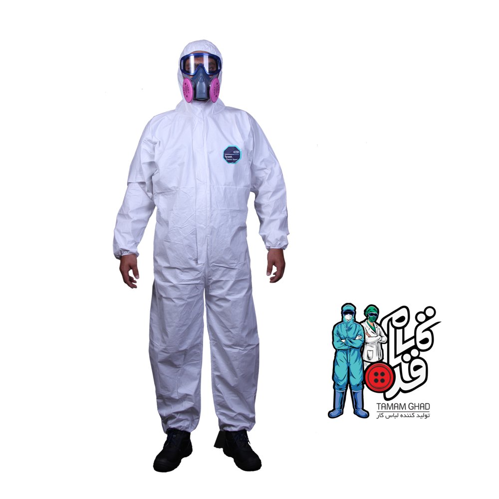 لباس کار محافظتی یکسره یک بار مصرف برند تایوک مدل CHF5 - تصویر 4