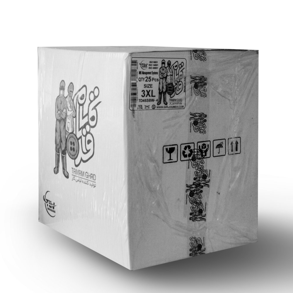 لباس کار محافظتی برند تمام قد یکسره یکبار مصرف مدل EP60 - تصویر 5