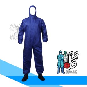 لباس کار محافظتی یکسره یکبار مصرف برند تمام قد مدل ES40_BL