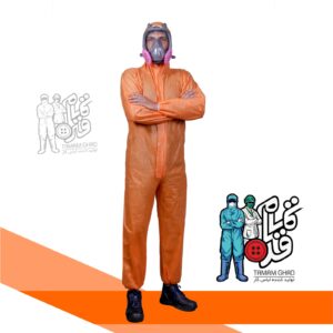 لباس کار محافظتی یکسره یکبار مصرف برند تمام قد  مدل ES40_OR