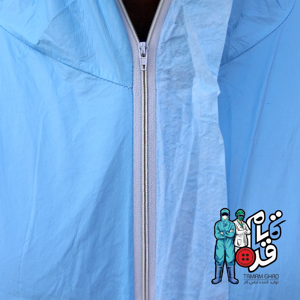 لباس کار محافظتی یکسره یک بار مصرف برند تایوک مدل TY45B - تصویر 2