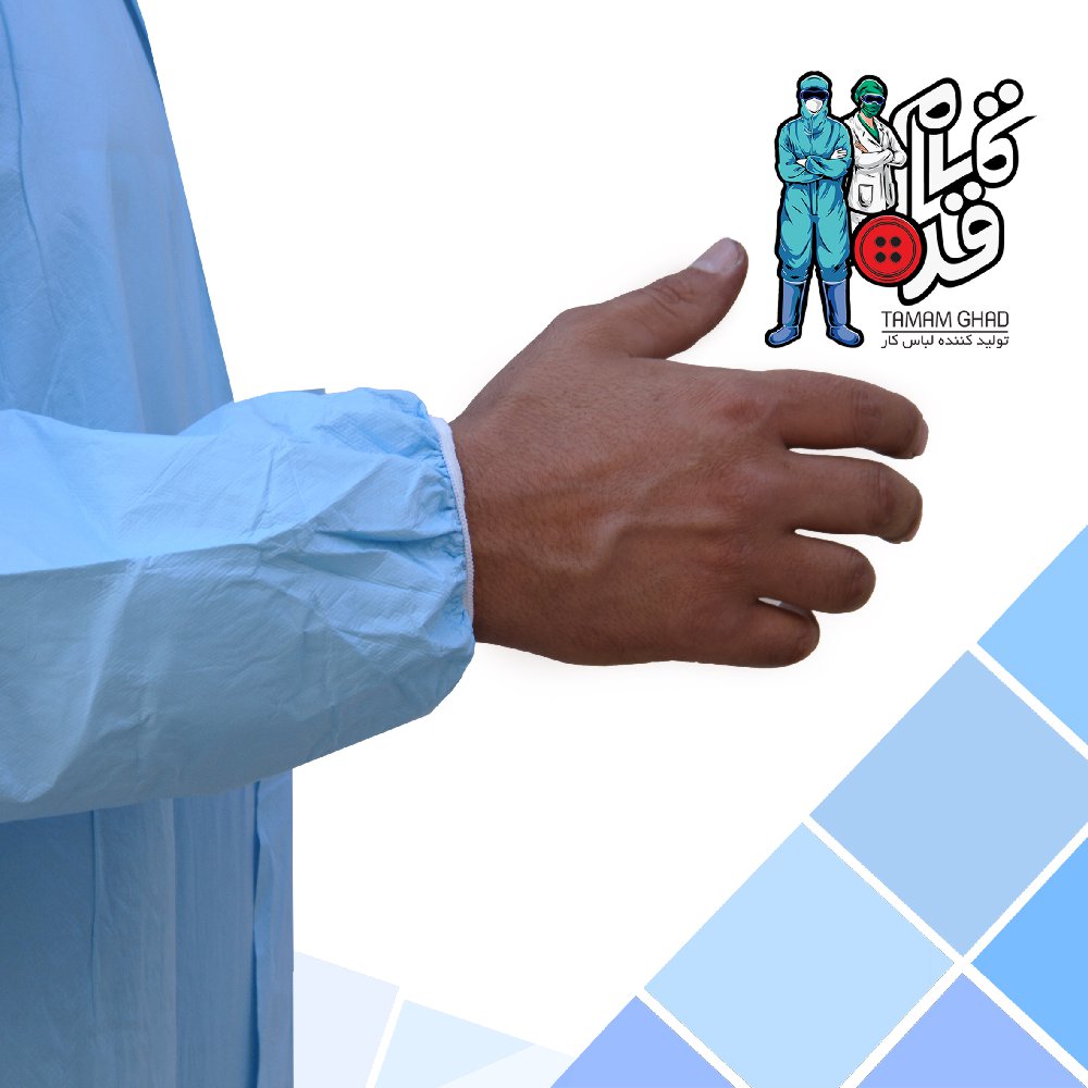 لباس کار محافظتی یکسره یک بار مصرف برند تایوک مدل TY45B - تصویر 3